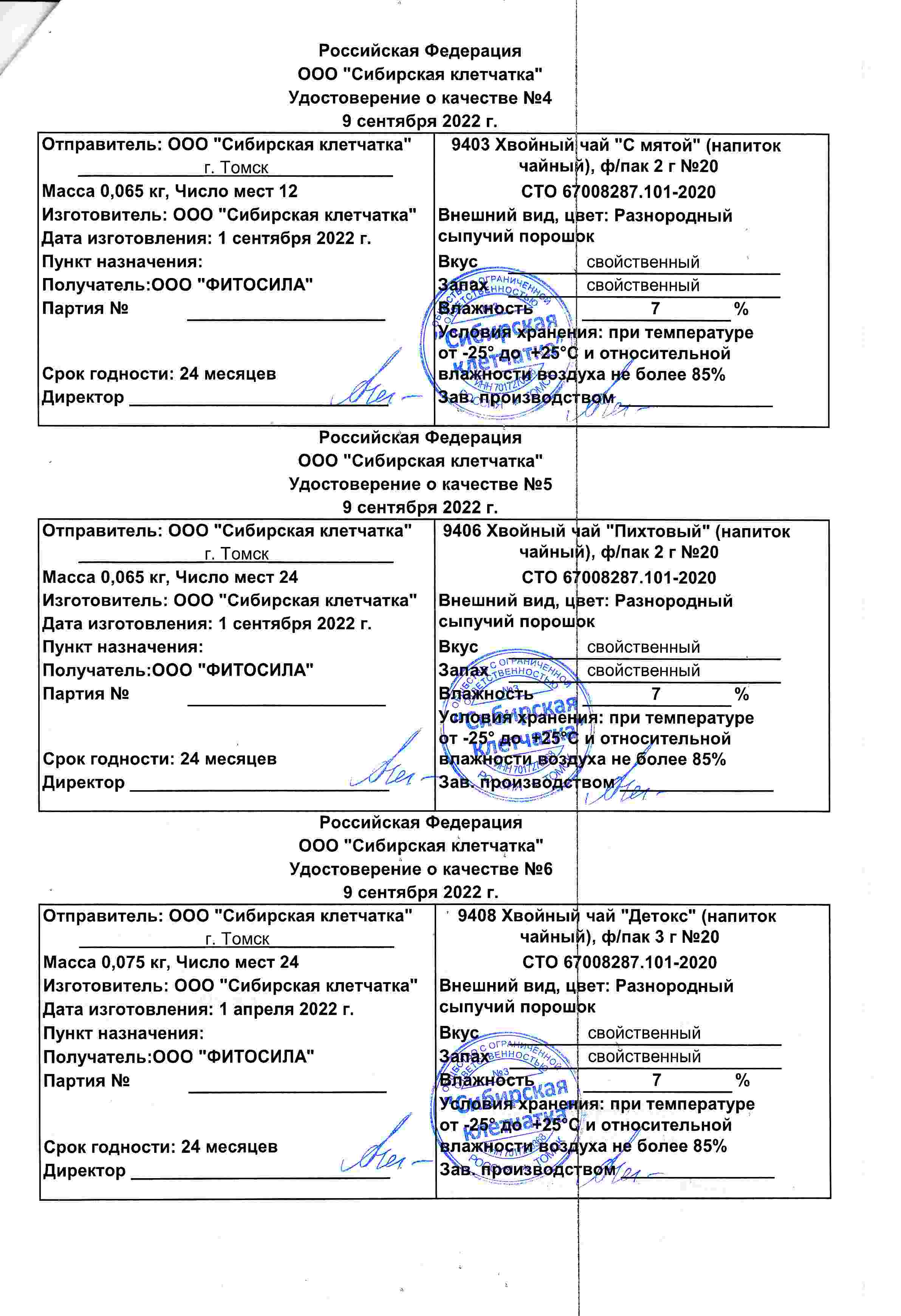 Паспорт №092022